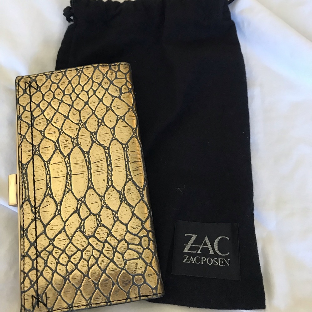 Zac Posen Reptile Wallet